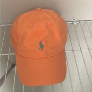 Orange polo hat